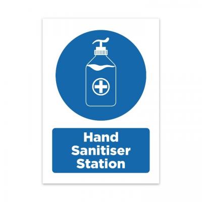 Image of Promotional Hand Sanitiser Station Sign