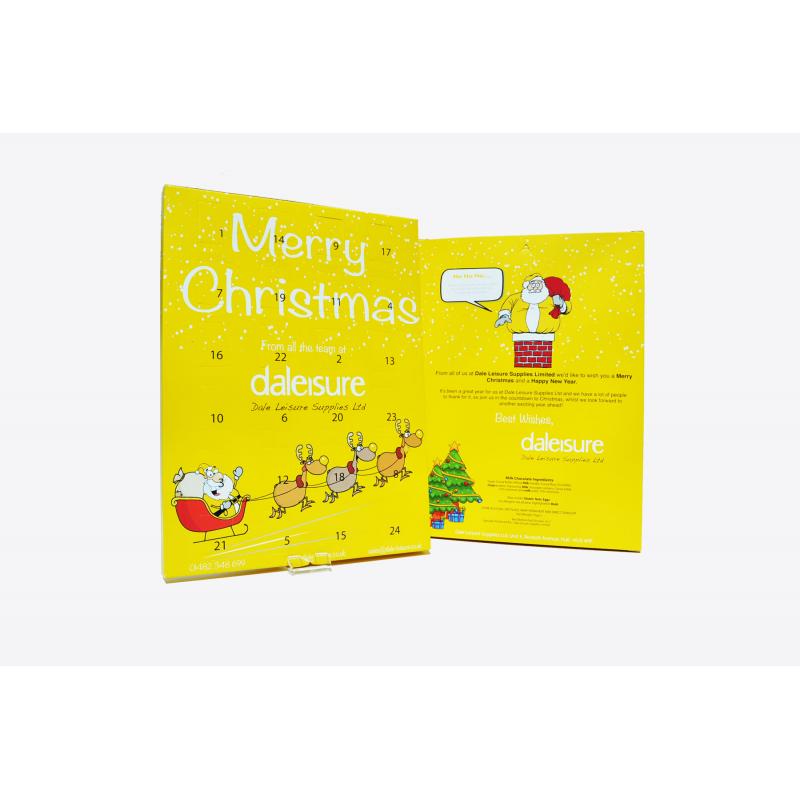 Image of Branded Letter Box Traditional Advent Calendar Directly Posted To Your Customer
