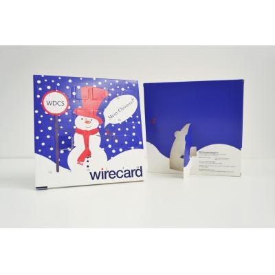 Image of Promotional Desk Top Christmas Advent Calendar Direct Mailed To Your Clients