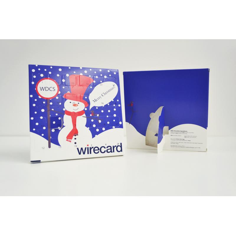 Image of Promotional Desk Top Christmas Advent Calendar Direct Mailed To Your Clients