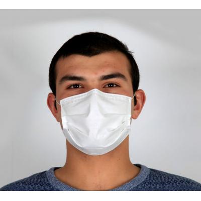 Image of PPE SURGICAL FACE MASK TYPE 2 PROFESSIONAL: ULTRASONIC WELDED WITH NOSE CLIP EN14683 EXPRESS DELIVERY UK STOCK
