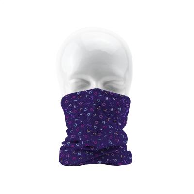 Image of Promotional Eco Face Covering Recycled RPET Reusable Snood Bandana