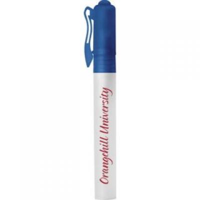 Image of Promotional Hand Sanitiser Spray Pen Shaped 10ml EN Approved
