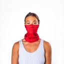 Image of Promotional Antiviral Bumpaa Snood Face Cover Red