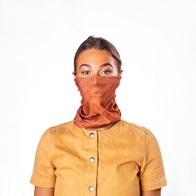 Image of Promotional Antiviral Bumpaa Reusable Snood Face Mask Cover Earth Brown