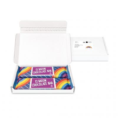 Image of Promotional Letter Box Branded Chocolate Bars Delivered Direct To Your Clients
