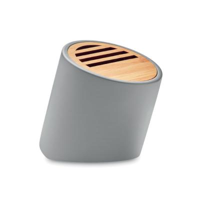 Image of Promotional Bamboo Limestone Cement Wireless Speaker