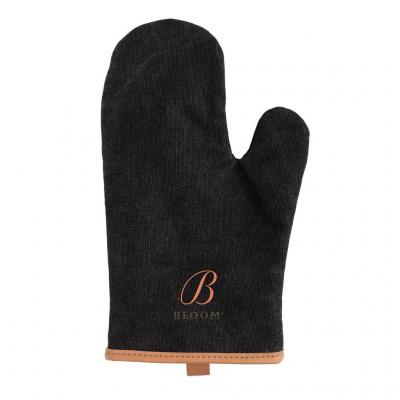Image of Promotional Deluxe Canvas Oven Glove Black