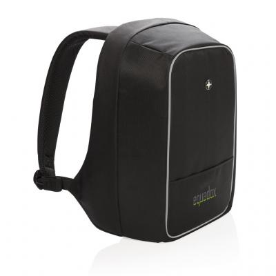 Image of Branded Swiss Peak anti-theft 15.6 Promotional Laptop Backpack