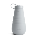 Image of Printed Stojo Collapsible Reusable Bottle Cashmere Grey