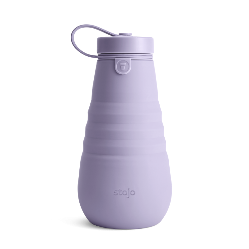 Image of Promotional Stojo Collapsible Reusable Bottle Lilac