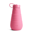 Image of Promotional Stojo Collapsible Reusable Bottle Peony Pink