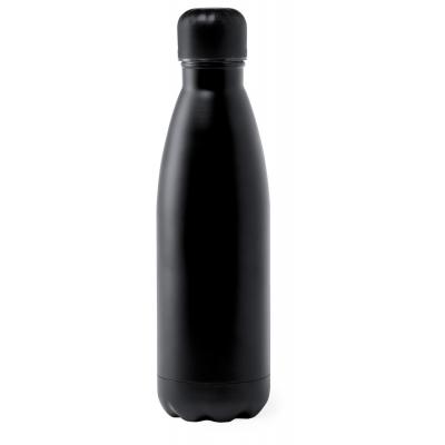 Image of Personalised Reusable Stainless Steel Bottle 700ml Black