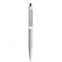 Image of Branded Prodir QS40 True Biotic Pen Eco Sustainable Biodegradable Pen Sea Salt Grey