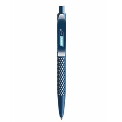 Image of Personalised Prodir QS40 True Biotic Pen Eco Sustainable Biodegradable Pen Blue Sea