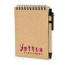 Image of Express Printed Eco Recycled Jotter Pad And Pen Set 