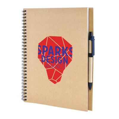 Image of Promotional Eco A4 Notebook Recycled Wiro Bound Express Printed