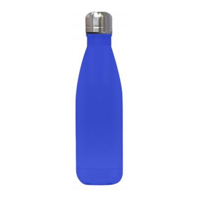 Image of Promotional Chilly Style Bottle Insulated Thermos Bottle Matt Blue