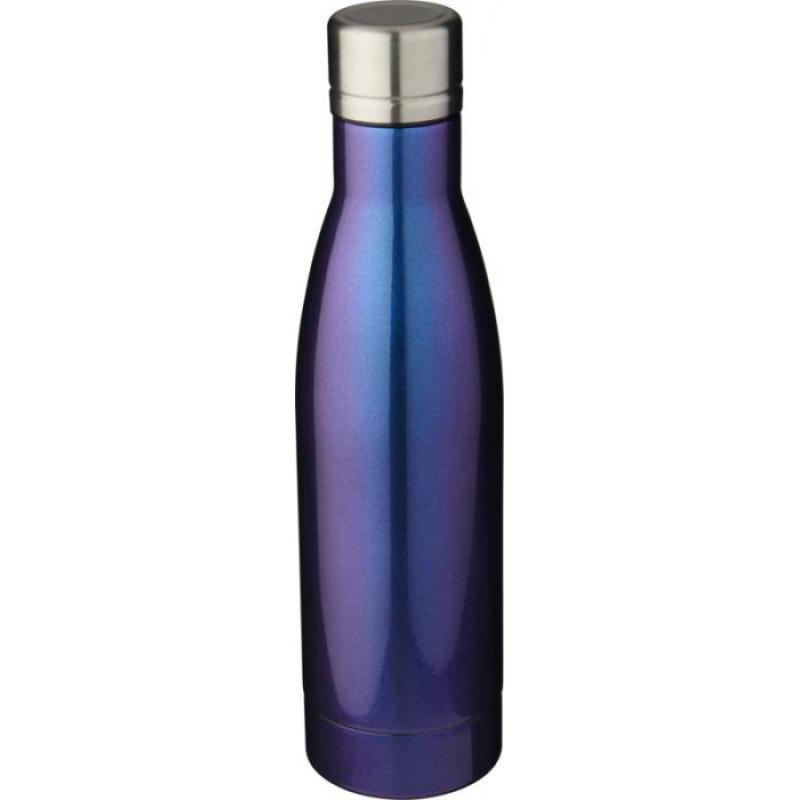 Image of Promotional Vasa Aurora Insulated Bottle With Blue Iridescent Finish