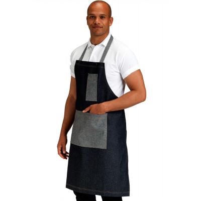 size 28" x 36" New Denny's Pocket Bib Apron 37 Colours Plain or Embroidered 