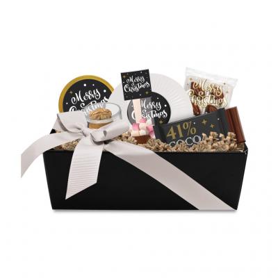 Image of Promotional Christmas Chocolate & Sweet Treats Presented In A Festive Gift Box