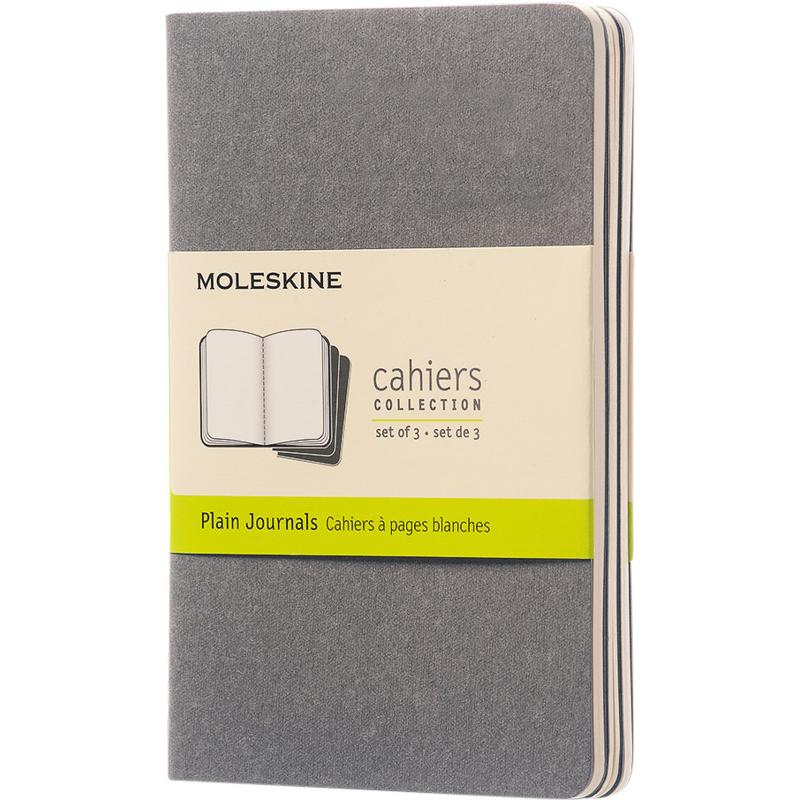 Image of Promotional Moleskine Cahier Journal Notebook Pocket A6 Plain Paper