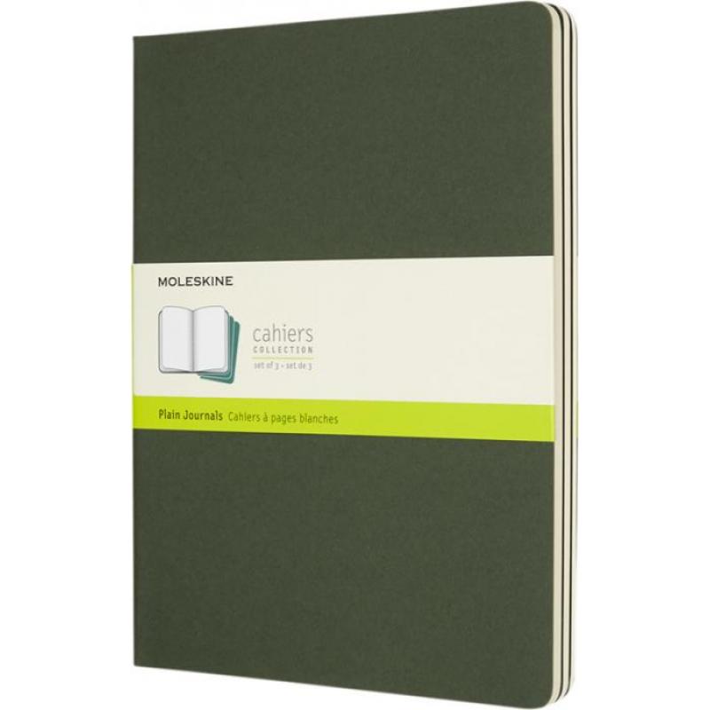 Image of Promotional Moleskine Cahier Journal Notebook XL Plain Paper