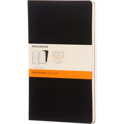 Image of Promotional Moleskine Volant Journal Notebook Large Ruled Paper