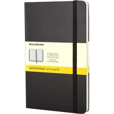 Image of Promotional Moleskine Classic Pocket Notebook With Hard Cover And Squared Paper