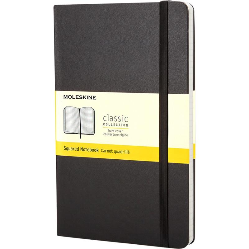 Image of Promotional Moleskine Classic Pocket Notebook With Hard Cover And Squared Paper