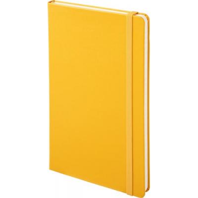 Image of Branded Moleskine Large Classic Note Book With Hard Cover And Ruled Pages Dark Yellow