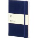 Image of Customised Moleskine Large Classic Note Book With Hard Cover And Ruled Pages Prussian Blue