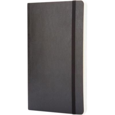 Image of Promotional Moleskine Classic Large Notebook Soft Cover Ruled Pages Black