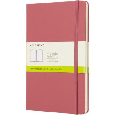 Image of Promotional Moleskine Classic Large Notebook Hard Cover Plain Pages Magenta Pink