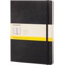 Image of Promotional Moleskine Classic XL Notebook Hard Cover Squared Pages Black