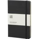 Image of Promotional Moleskine Classic Large Notebook Hard Cover Squared Pages Black