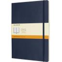 Image of Promotional Moleskine Classic Notebook XL Soft Cover Ruled Paper Sapphire Blue