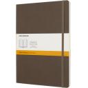 Image of Promotional Moleskine Classic Notebook XL Soft Cover Ruled Paper Earth Brown