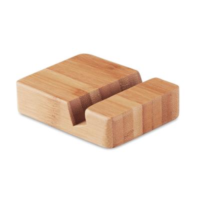 Image of Promotional Bamboo Phone Stand