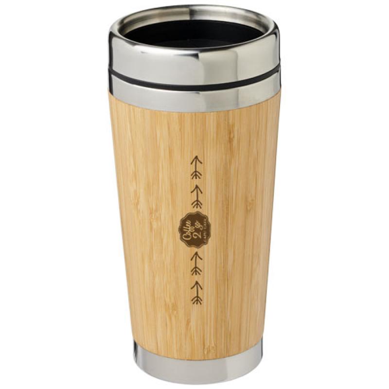 Bambus 450 ml tumbler with bamboo outer :: Tumblers :: PromoBrand