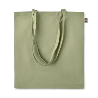 Image of Promotional Organic Cotton Shopping Bag With Long Handles