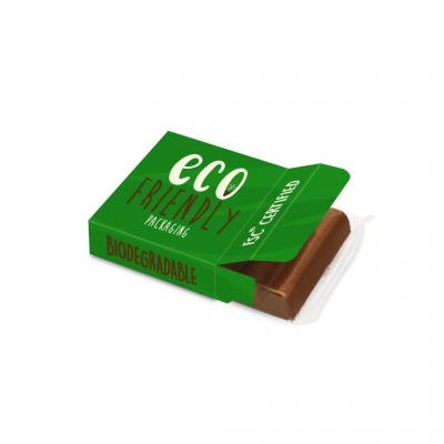 Image of Promotional Chocolate Bar 15g In ECO Gift Box Made In UK