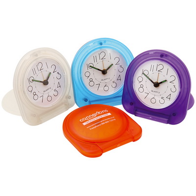 Image of Promotional Travel Alarm Clock Foldable