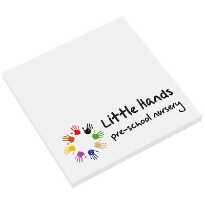 Image of Promotional Sticky Notes 75 x 75mm 50 Sheets Printed with Your Logo