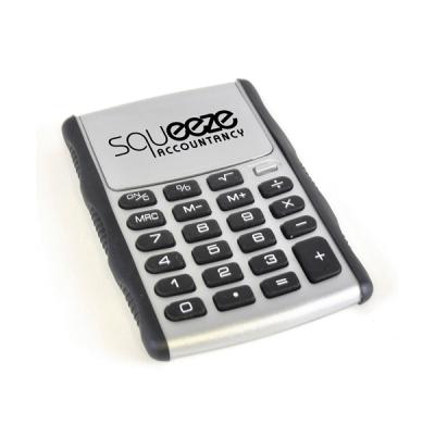 Image of Promotional calculator with flip over lid