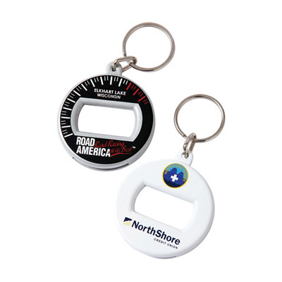 Image of Bevkey 3 in 1 Beverage Opener and Keyring; Personalise with your brand or logo