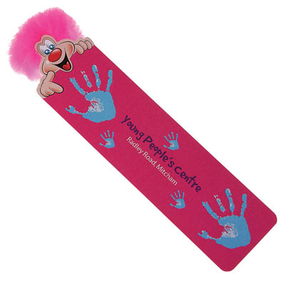 Image of Promotional Branded Adman Kids Character Bookmark