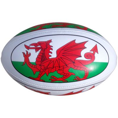 Image of Promotional Full Size Rugby Balls - Quality Printed PVC Rugby balls from PromoBrand