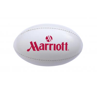 Image of Mini Promotional Rugby Balls - PVC Mini rugby balls size 0 Great quality printed with your logo