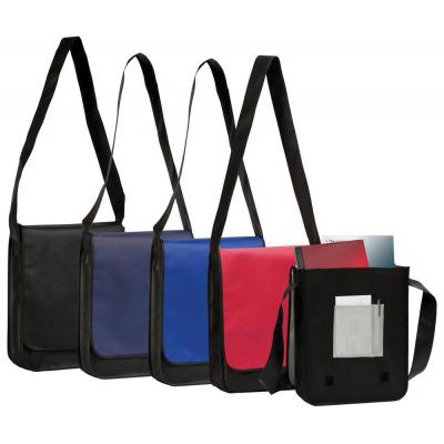 Image of Promotional Shoulder Bag With Flap Closing